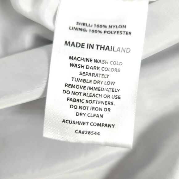 Footjoy Tennessee TN Vols Mens Medium Black Gray Half Zip Perforance Jacket - Picture 4 of 8